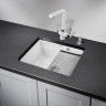 Кухонная мойка GRANULA KS-5501U, арктик (белый) 5501U APKTIK